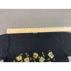 Vintage US Bull T Shirt Large Black Cotton Short Sleeve Graphic Brazil Made