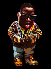 Toon Biggie Sneaker J12 Twist Tee Shirt Grey Stone 8XL Hip Sport Big Tall