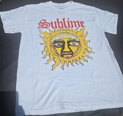 Sublime Shirt 40oz To Freedom Sun Graphic Tee Men Women Unisex Lightweight SMALL