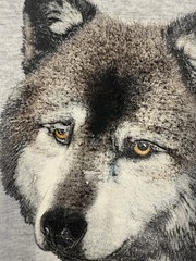 Vintage 90’s Grey Wolf Nature Animal Graphic T-shirt XL Made In USA