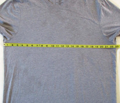 Rhone T Shirt Men’s XL Extra Large Organic Pima Cotton Preppy Cool Comfort Gray