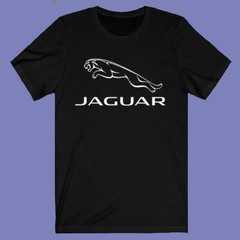 Jaguar Car Racing Automotive Men’s Black T-shirt Size S-3XL