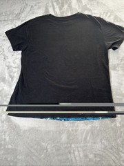 Mecca Tee Medium Black Blue Graphic men