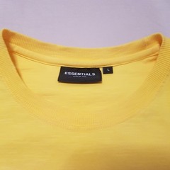 Fear of God ESSENTIALS Metallica Yellow T shirt RARE