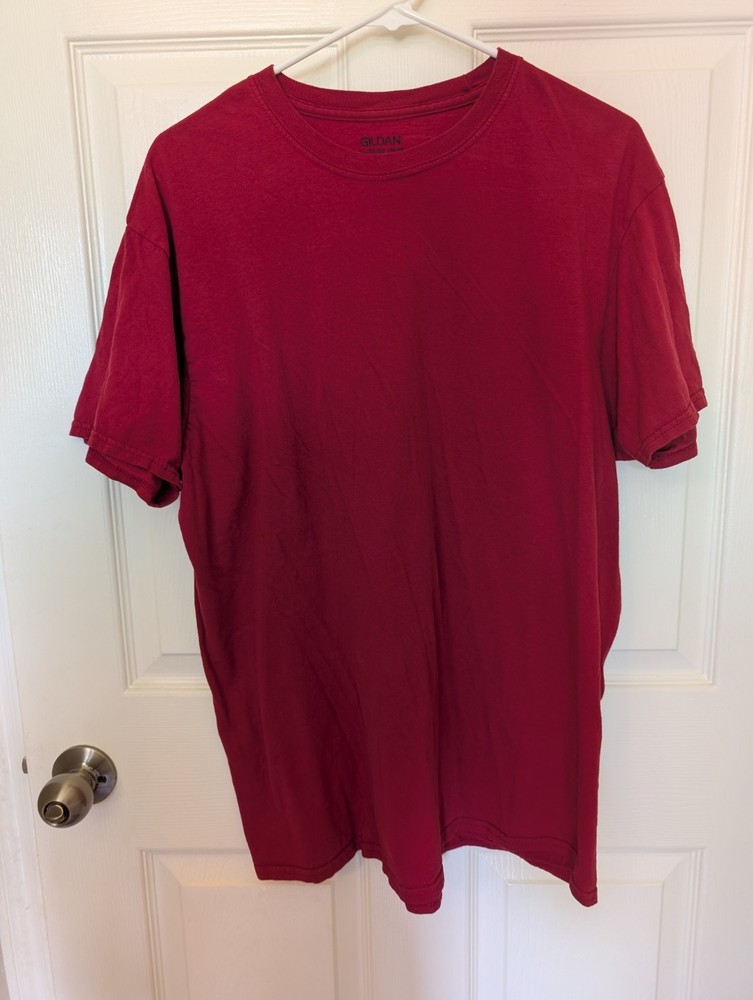 Gildan Men’s Crew T-Shirts Style G1100 Cardinal Red XL
