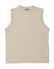CARRERA Mens Vest Top Medium Beige Cotton DN02