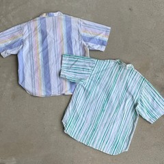 True Vintage Levis & Misc Button Up Shirts Lot of 7 DEFECTS STAINS SOLD AS IS
