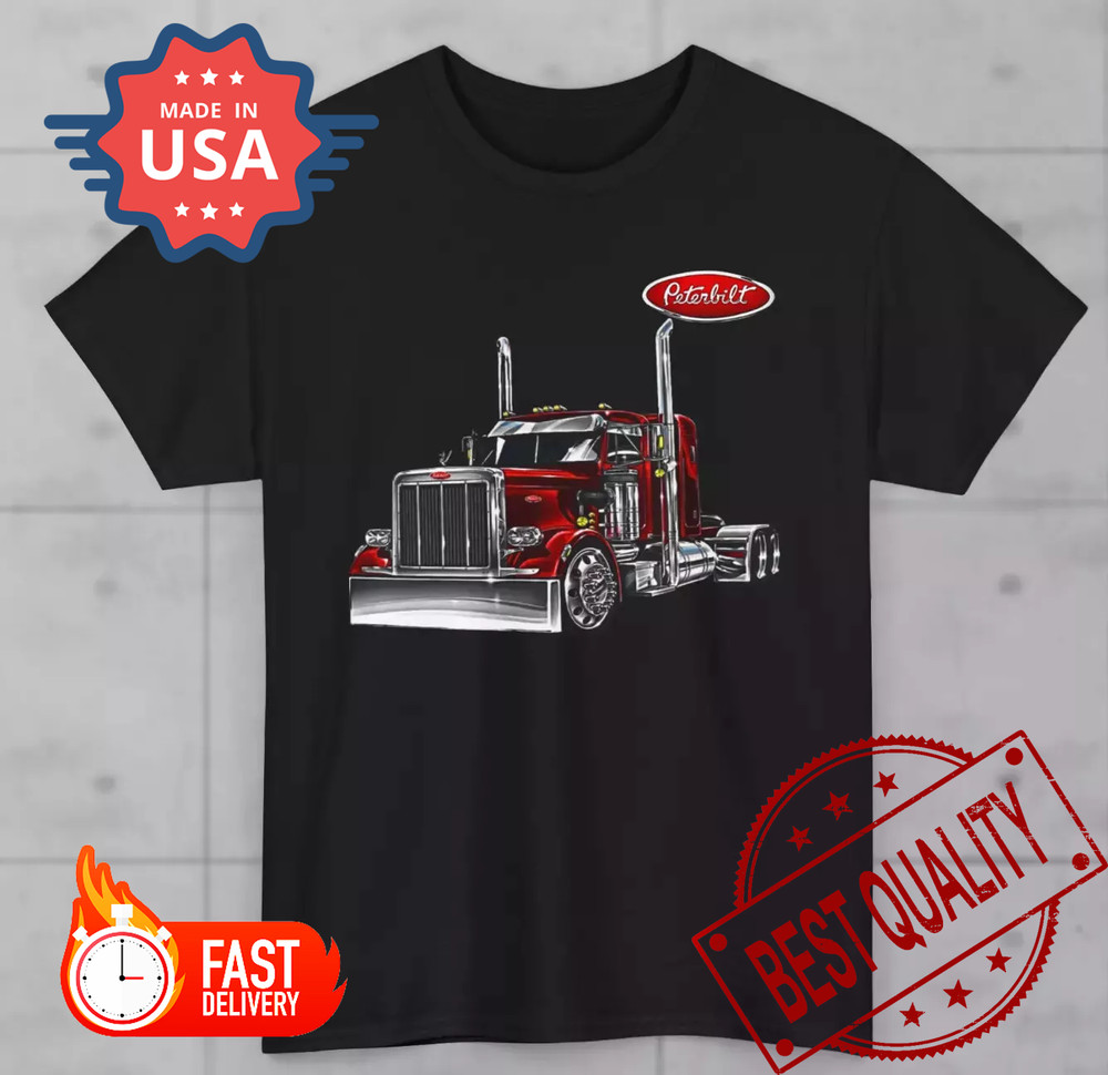 Peterbilt Truck t-shirt trucker fan gift