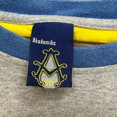 Akademiks Stadium Division AKS 9 Crew Graphic T-Shirt XXL Gray Y2K Embroidered