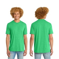 Mens District Perfect Tri DTG Short Sleeve Tee Plain Blank Casual DM130DTG S-3XL