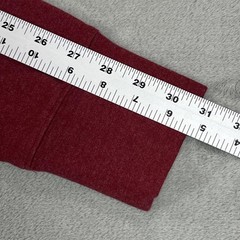 The Normal Brand Shirt Mens Large Red Crewneck Long Sleeve Chest Pocket Heavy