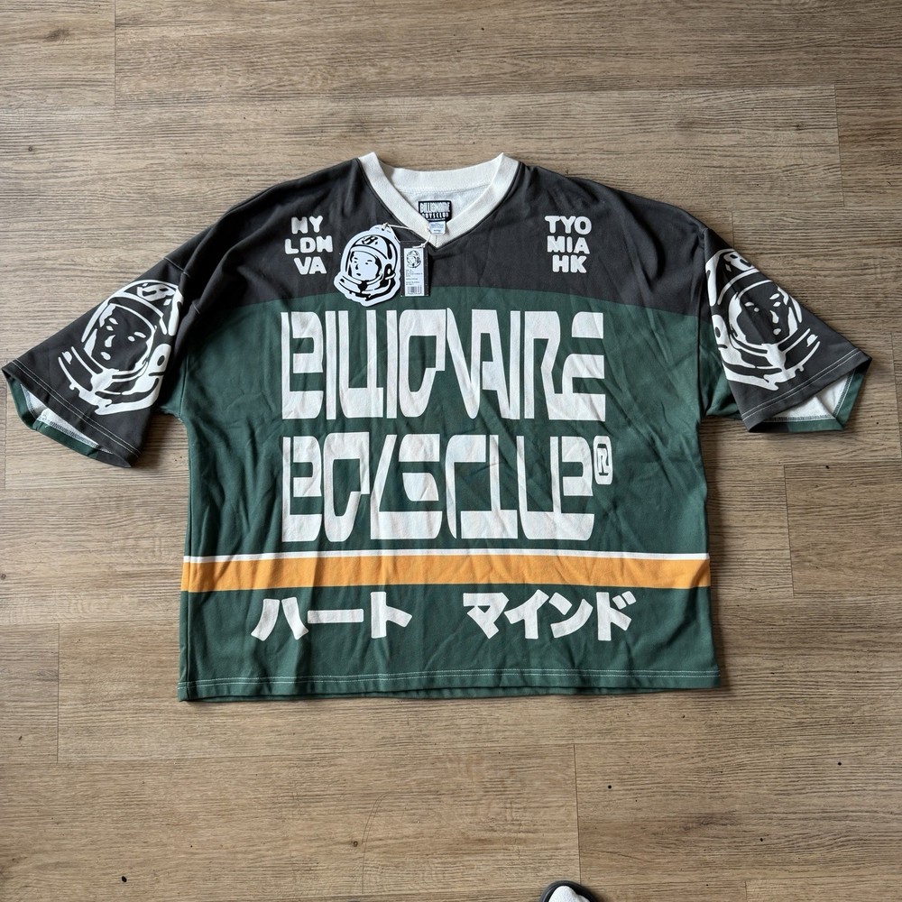 NEW BBC Billionaire Boys Club Blitz Jersey Knit Pullover XL
