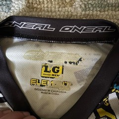 Y2K Motocross Jersey O’Neal Graphic Racing Top Size L