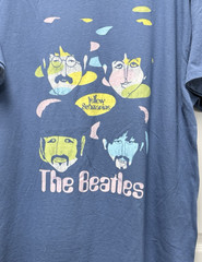 Beatles Yellow Submarine Blue T-shirt Ringo, Paul, John and George Size XL