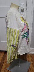 Rare Vintage Pinky Originals Cotton Graphic Tee 3/4 Sleeve Beaded Sportswear