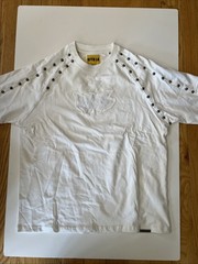 GFTD LA White Men’s Small Beaded T Shirt