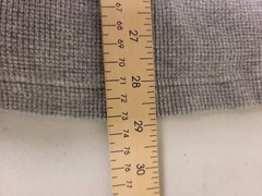 RedHead Men’s XL Grey Waffle Knit Henley Long Sleeve Shirt 100% Cotton Casual