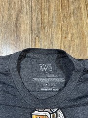 5.11 Tactical Shirt Mens XL Gray Armadillo Short Sleeve Crew Neck