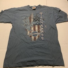Hillbilly Harley Davison T Shirt Missing Tag M-L Gatlinburg TN 2012 20” X 28”