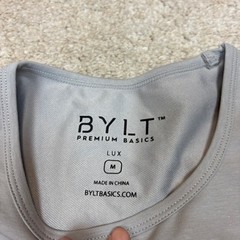 NWT Bylt Premium Basics Drop Cut Lux Polka Dot Shirt Men’s Medium