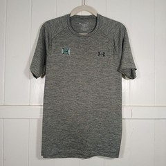 Under Armour Hawaii Warriors Tech Tee Gray Heather Mens Medium 1326413 HeatGear