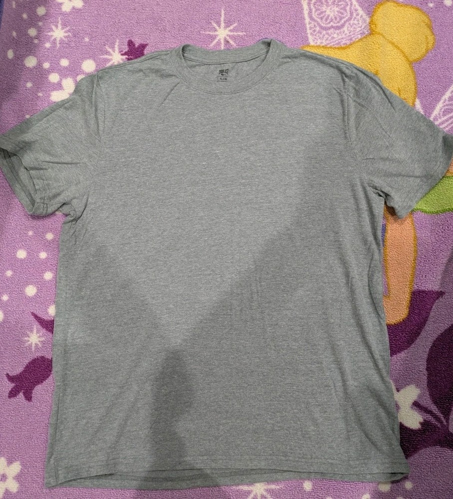 Everlast Men’s Crew Neck Heather Grey T-shirt Size XL Pre-owned Good Condition