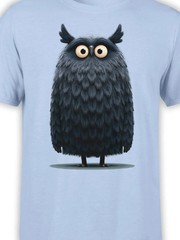 Midnight Puff Owl T-Shirt | Unisex