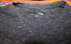 Greg Norman Shark Logo Mens Size XXL Black Heather T-Shirt Cotton And Polyester
