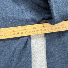 LL Bean Henley Shirt Mens Medium Blue River Driver Wool Blend Base Layer Outdoor