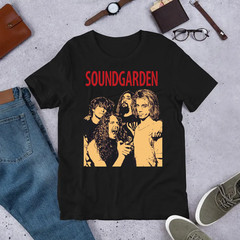 New SoundGarden Gifts For Family Black Street Style T- Shirt Size S- 234XL D2368