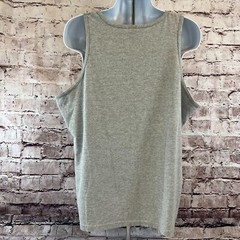 Gildan Mamba Out 24 Kobe Tribute Men’s Gray Sleeveless Heavy Cotton Tank Top XL