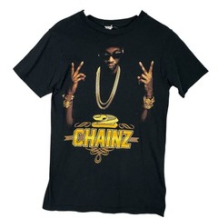 Vintage Style 2 Chainz Graphic Rap Tee Shirt Black Hip Hop Mens Small