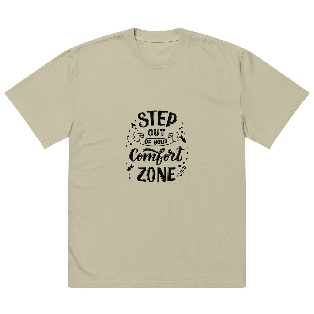 Coastline Oversized Faded T-Shirt