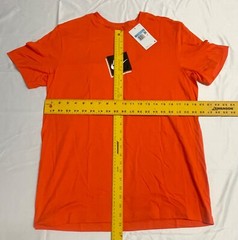Nike Air Men’s Athletic T-Shirt Size MEDIUM Blocked Logo Gym Graphic FD6660 820