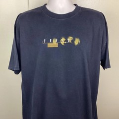 Vintage 1999 Creed Concert T-Shirt, 90s Hard Rock Grunge Band Tee, Black XL