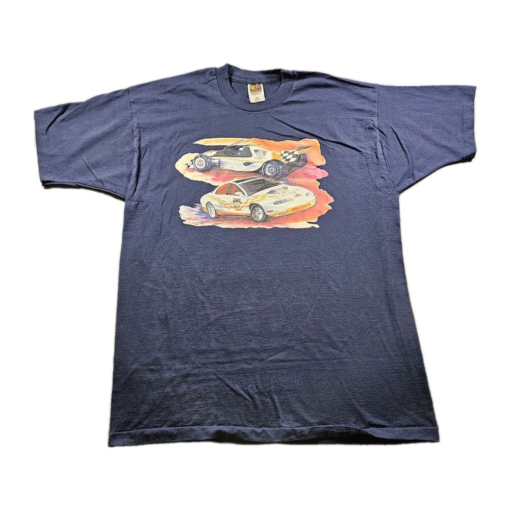 Vintage Aurora V8 90s Promo T-shirt Size XXL Made In USA