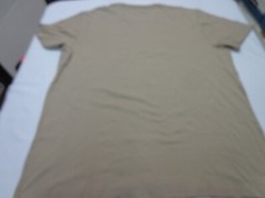 LEE JEANS WORLD TOUR Distressed Graphic T-Shirt Brown Size XL NEW