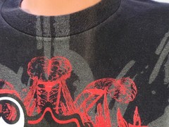 Vintage WWE SAVE US Y2J T Shirt Mens L Black w/Red Dragons & Chains Cotton G25