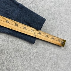 LL Bean Henley Shirt Mens Medium Blue River Driver Wool Blend Base Layer Outdoor