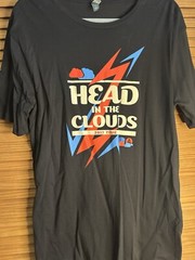 District Made Head in the Clouds 2017 Tour T Shirt Tee Size L Black