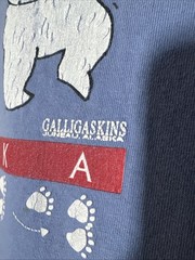 Vintage 90’s OSFA Galligaskins Juneau Alaska Sleepshirt RARE Oversize Polar Bear