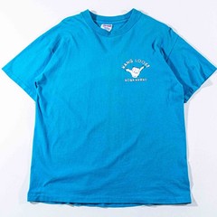 Vintage Kona Hawaii T-Shirt L Sun Faded Shaka Hand Hang Loose Hanes Heavyweight