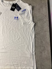 Under Armour Men’s 2XL White Freedom Graphic T-Shirt NWT Short Sleeve