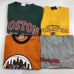 Wholesale Lot of 20 Men’s Sports Tee Shirts (Size Breakdown in Desc)