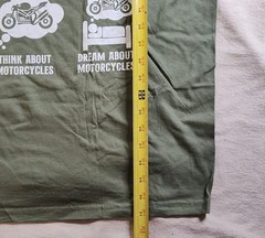 Motorcycle Rider T-Shirt, Things I Do In My Spare Time Biker Size XL T-shirt
