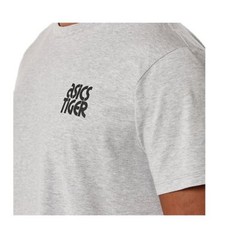 Asics Tiger Men’s SMALL LOGO T-Shirt Grey A16069-0098 c