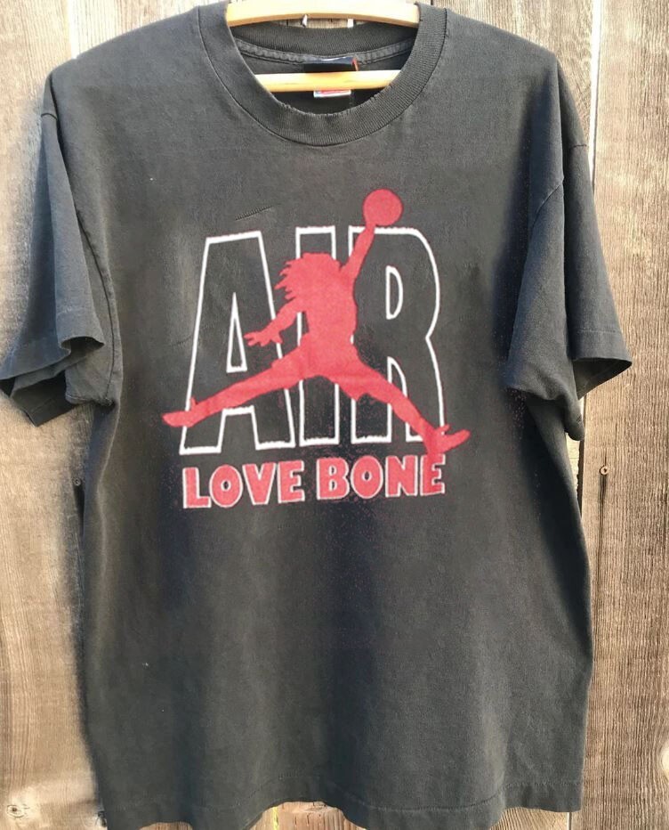 Mother Love Bone Shirt, Air Love Bone Charcoal T-shirt S-5XL VN5300