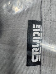 Crude Shirt Men XL Gray Long Sleeve CAT2 Work Henley Workwear Fire Resistant