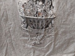 Shawshank Redemption 25th Anniversary T Shirt Large Strohs Beer Mansfiled Ohio