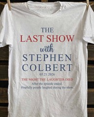 Late Night Comedy TV Host 2026 Graphic Tee – The Last Show t shirt